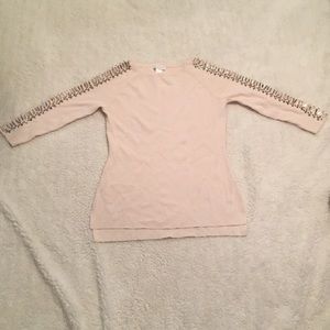Gorgeous embellished Cache sweater